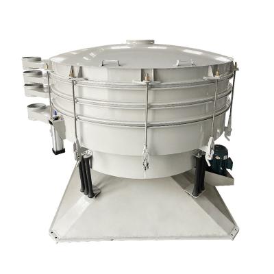 China Food processing 5 Tons Capacity Swing Circular Vibrating Sieve Tumbler Vibrating Screen Separator For Silica Sand Factory for sale