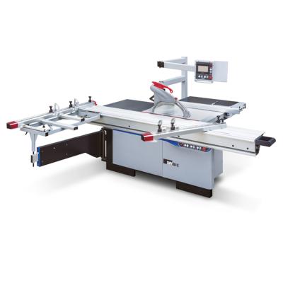 China Horizontal Plywood Saw Slitter Wood Cutting Sliding Table Saw Machine For Woodworking for sale