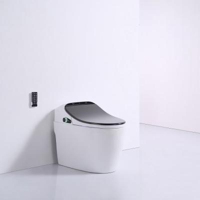 China Vito Toilet Smart Wc Bd Double-flux 555 Seat Electric Wash Bowl Electronic Smart Lid Bidet Price Black for sale