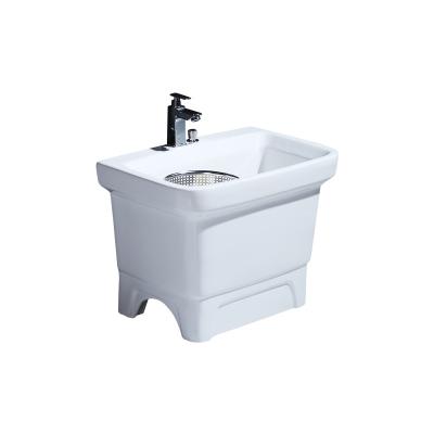 China Modern 555 Good Quality Wholesale Colorful Ceramic Mop Sink Basin Swimming Pool For Garden for sale