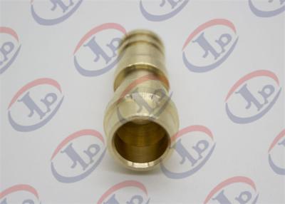 China ø14*34 Mm Copper CNC Turned Parts Unthreaded Male Union Nipple​ For Sanitary Ware for sale