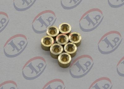 China Small Copper Unthread Shaft Seat Metal Machined Parts ø3*2mm Lahte Turning for sale