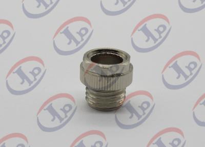 China 0.007KG Custom Machined Parts CNC Milling Stamping Nickel Plated Brass Bolts for sale