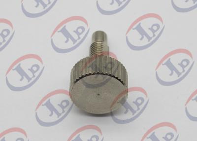 China Order Custom Machined Parts , Nickel Plated T Shape Bolt With Special Shape Screw Thread for sale