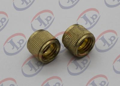 China Lathe Turning Precision Machined Parts , Hollow Brass Injection Plastic Nuts for sale