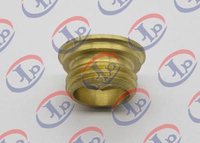 China 18.3 Mm X 9.4 Mm CNC Turned Parts Brass Nuts With Sw 10mm Internal Hole for sale