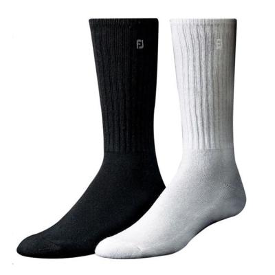 China Elite Solid Color White Men Breathable High Quality Comfortable Black Socks for sale