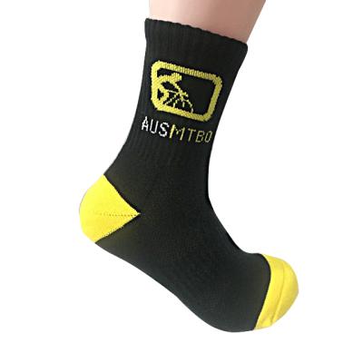 China Breathable Breathable Mens Sports Coolmax New Design Custom Cycling Socks for sale