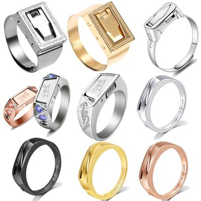 China Fashion Stainless Steel Self Defense Ring for sale