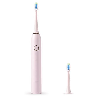 China 5-Function Modes: White Pink Travel Size Extra Soft Rechargeable Toothbrush Electronic Toothbrushes for sale