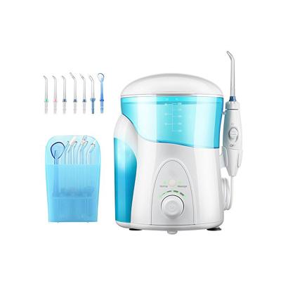 China Hotel Use Personal Manual Oral Cordless Portable Dental Irrigator Water Flosser for sale