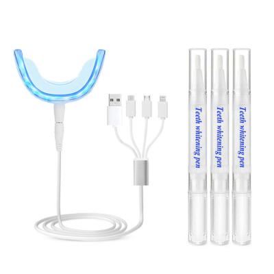 China China Private Label Logo USB Clinic Luxury Dental Care Cold Light Teeth Whitening Kits For Home for sale