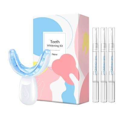 China 2021 Profesional OEM Custom Snow White Gel Cordless Cold Light Teeth Whitening Led Kit for sale