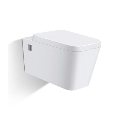 China Double-flow JOININ India Newmodel Chaozhou Sanitary Ware Lavatory Closet Sanitary Ceramic Round Wall Hung Toilet JYA03 for sale