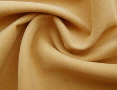 China Polyester Twill brushed microfiber fabric peach finished plain dyed solid color for sale