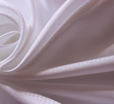 China Polyester Microfiber Fabric Peach Finished white color 85 gsm for sale