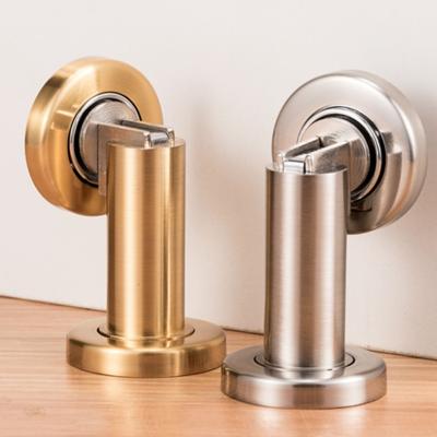 China Wholesale Molded Strong Magnetic Strong Magnetic Guide Modern Factory Style Home Door Stopper Door Stopper Stainless Steel Door Stopper for sale