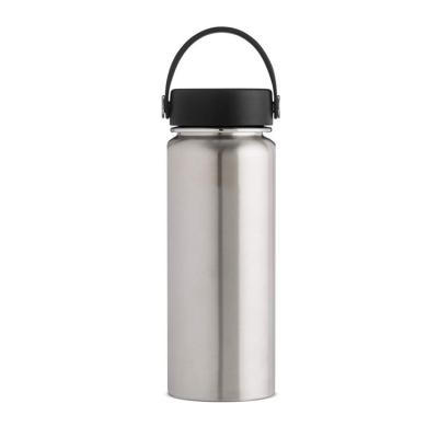 China Sustainable Wide Mouth Drinks Sport Bottles Double Wall Vacuum Insulated Stainless Steel Water Bottle With Custom Logo 12oz 18oz 25oz 32oz for sale