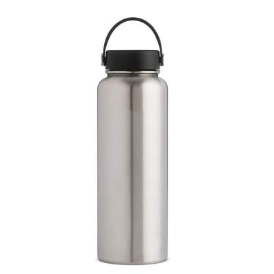 China Sustainable 40oz Double Wall Custom Vacuum Flask Insulated Stainless Steel Sport Water Bottle for sale