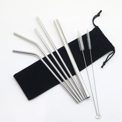 China Sustainable Custom Color Stainless Steel Straw for sale