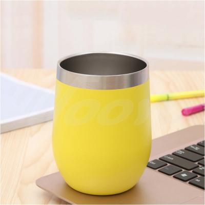 China Viable Reusable Stainless Steel Travel Coffee Mug Sublimation Insulated Double Mug for sale