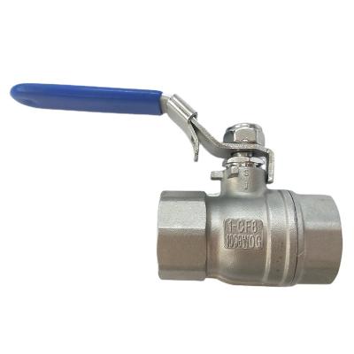 China 10K / 20K Industrial Korean Type Pressure Float Ball Valve 2PC 1/4