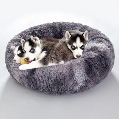 China Viable Aesthetic Animal Fancy Modern Cat Best 2022 Knitted Novelty Warm Woven Pet Lounging Bed For Dogs for sale