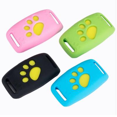 China Mini Anti-Lost Waterproof Chip Gps Wireless Alarm Tracker ABS+PVC Wireless Pet Locator Smart Tracker for Dogs and Cats for sale