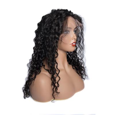 China FDX Transparent Water Wave Virgin Hair Lace Front Wig Human Hair Lace Front Wigs For Black Women for sale