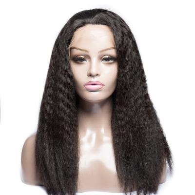 China Indian Yaki FDX 10A 180% density hair products vendors natura black yaki wigs for women for sale