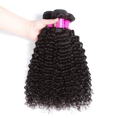 China Curly 12a Grade Curly Bundles Raw Unprocessed Virgin Brazilian Loose Hair Bundles Cheap Kinky Curly Bundles From Sellers for sale