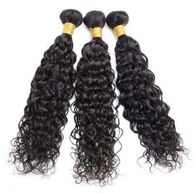 China 12a Double Color Women's Mini Inch 10-40 Inch Double Color Women's Super Pulled Brazilian Water Wave Hair Extension Hair Extension Vendors Hair Bundles for sale