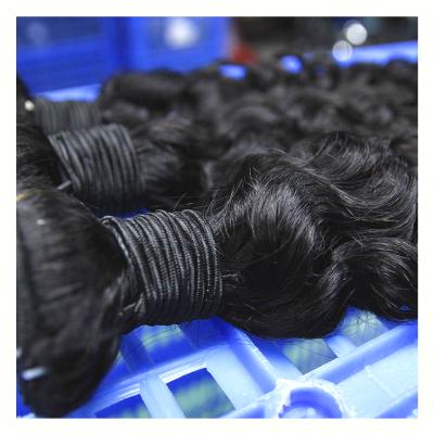 China 12a Water Wave Hair Bundles 10-40 Inch Brazilian Soft Highlight Natura Brazilian Water Wave Bundles Super Double Drawn Vietnamese Hair Bundles 10-40 Inches for sale