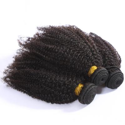 China Curly Bundles And Loop Hair Vendor Closure Set Raw Indian Hair Bundle Kinky Curly Bundles for sale