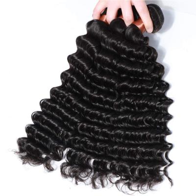 China 10a Mink Brazilian Deep Wave Bundles Virgin Hair Cuticle Aligned Virgin Hair Hair Vendors Hair Extension for sale