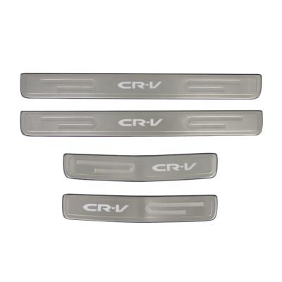 China Car Part Stainless Steel Door Sill Scuff Plate For HONDA CRV 2007 for sale