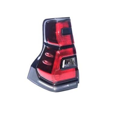 China New products! Automobile Black Frame Tail Light For Toyota Prado 2018 For Prado for sale