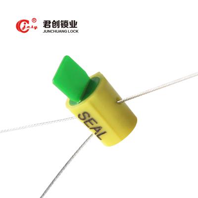 China JCMS106  plastic meter seals with numbers electrical meter electric meter seals security plastic meter seals with steel wire for sale