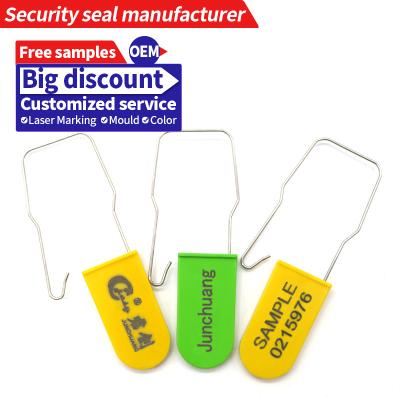 China JCPL203 plastic padlock security seals small padlock security seal padlock for clothing, tag for sale