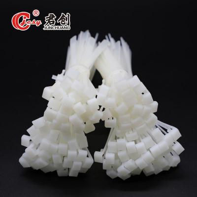 China Zip cable tie nylon 66 plastic reusable cable ties nylon hair ties nylon fabric 6mm for sale