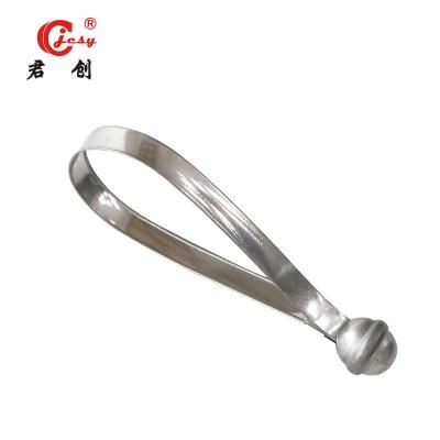 China Embossed Metal Strap Seal Metal Seal For Steel Strapping Edge Curled zu verkaufen