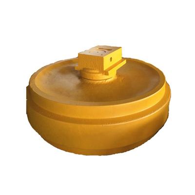 China Construction worksÂ   China Manufacturer Construction Machine Part Crawler Excavator Undercarriage Spare Part Cat 320 Idler Front Idler for sale