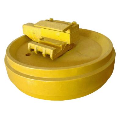 China Construction worksÂ   Excavator Undercarriage Spare Parts E320 PC200 SK200 ZX200 Front Idler Wheel for Komatsu pc200 idler for sale