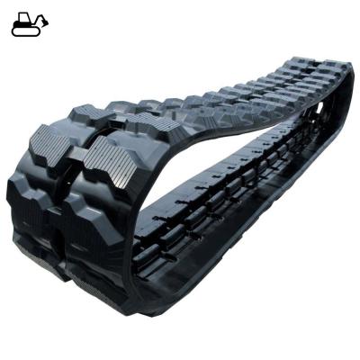 China Less Damage Round / Low Noise / Low Ground Rubber Chassis of Kubota U17 Track System (230*48*70) Pressure Mini Excavator Kubota Harvester Wheelchair for Atvs for sale