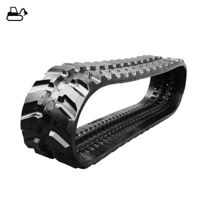 China Less Damage Round / Low Noise Ground / Low Pressure Kubota U15 (230*96*35) Custom Cheap Crawler Carrier Off Road Rubber Tracks Excavator for sale