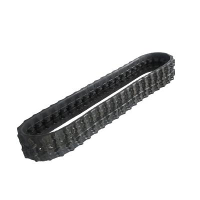 China Less Round Damage Rubber Track / Low Noise / Low Pressure KH26SR / KH30SR / KH30SRG Ground Miniexcavator , Rubber Chain 320X100X43 for sale