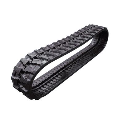 China Less Round Damage/Low Noise/Low Ground Pressure Mini Excavator Rubber Track, Rubber Shoe Used VIO30, VIO55, VIO60, VIO70, VIO75, VIO80, VIO90 for sale