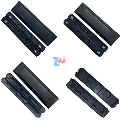 China Less Round Damage Excavator Tracks Pads Polyurethane Growlers Cheap Cool Rubber Shoes/Low Noise/Low Ground Pressure For Hitashi 120 for sale