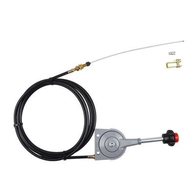 China GJ1103A Industrial Hand Throttle Control Lever and Throttle Cable for Fuel Tank Car Construction Machinery for sale