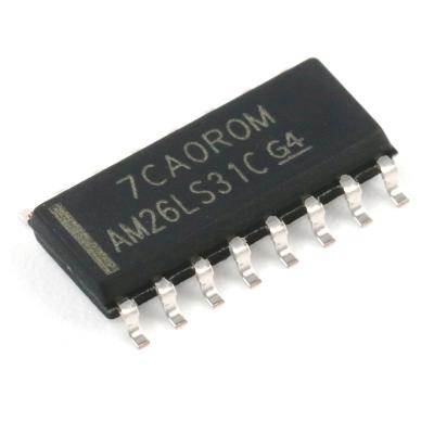 China Integrated circuit AM26LS31C AM26LS31CDR AM26LS31CDR line driver transceiver SMD SOP16 chip quad driver for sale